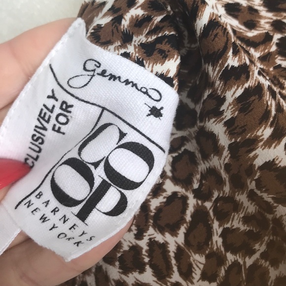 Barney’s NYC Co-Op leopard blouse - Picture 4 of 4